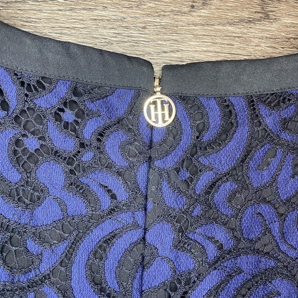 Tommy Hilfiger sleeveless lace mini dress size 4 - Picture 7 of 8